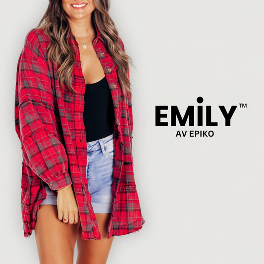 Emily™ Klassisk rutig flanell