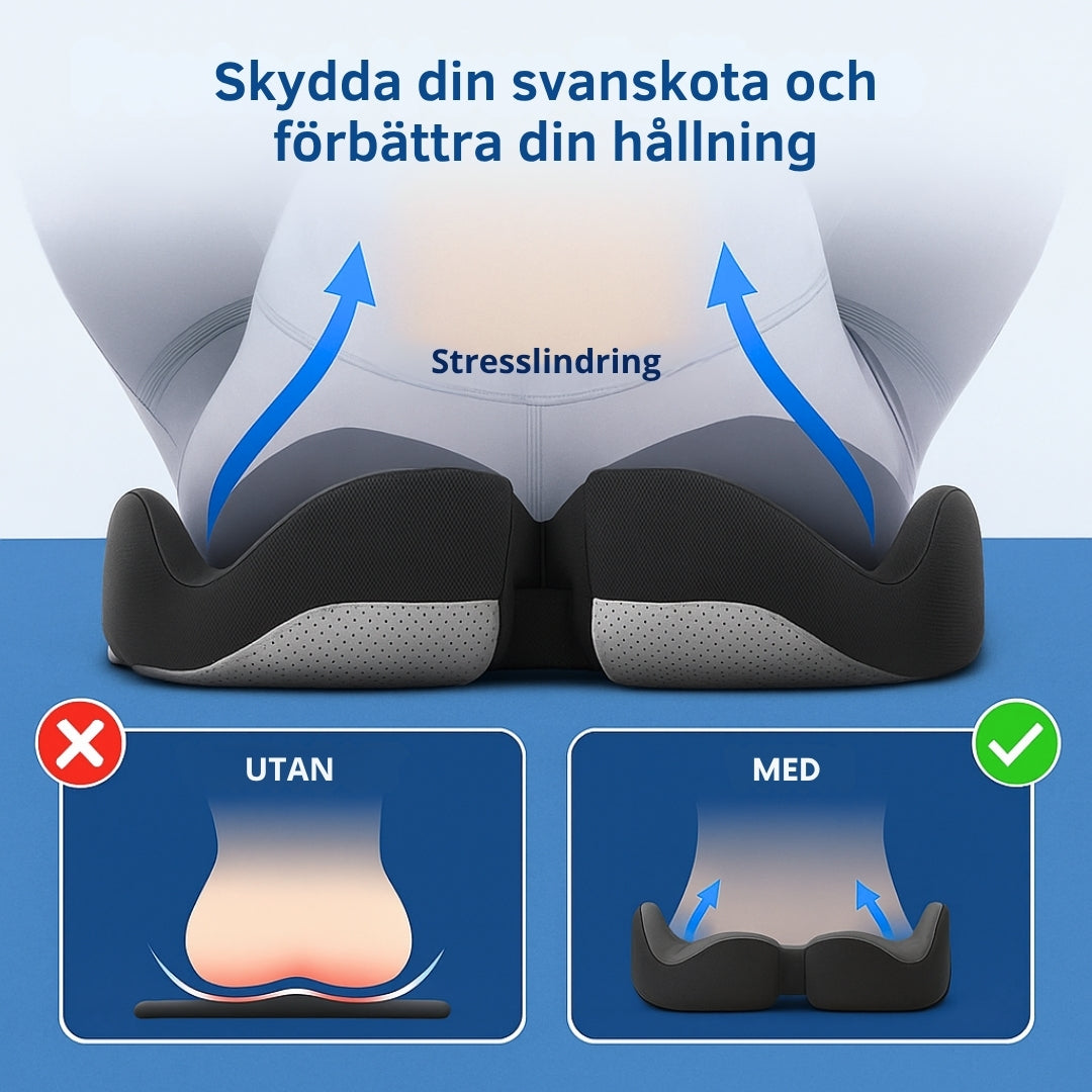 ComfortCush™ Den bekvämaste sittdynan