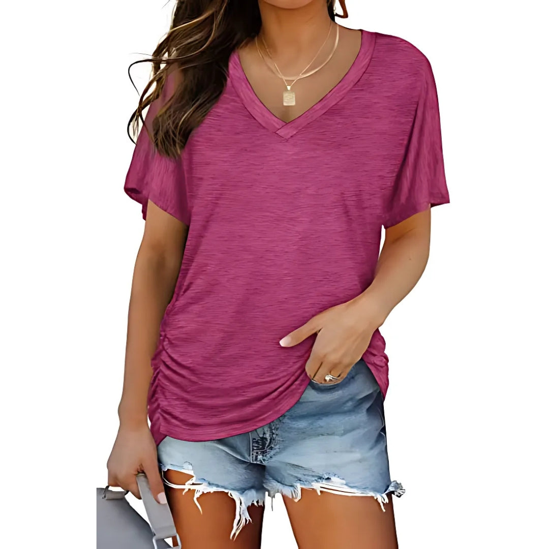 Nora™ V-ringad T-shirt
