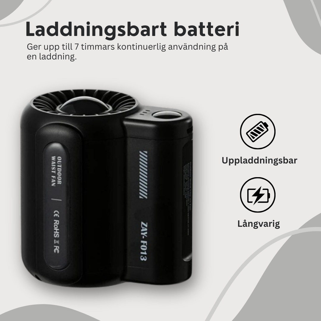 Coolix® Clip-on bärbar luftkylare