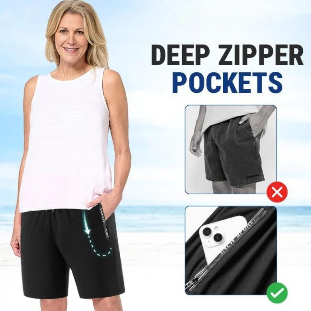 CoolFit® Snabbtorkande Unisex-shorts