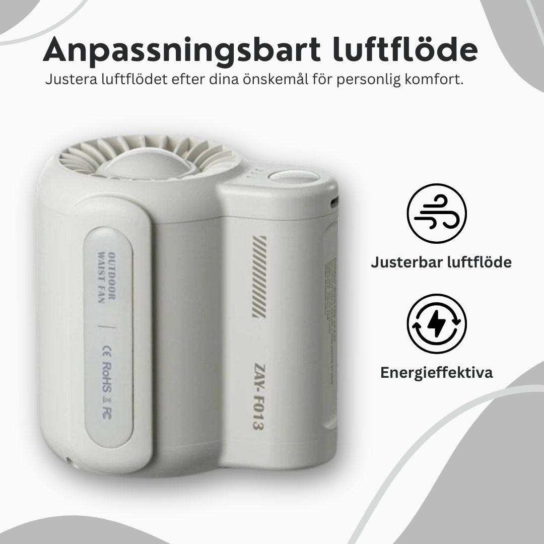 Coolix® Clip-on bärbar luftkylare