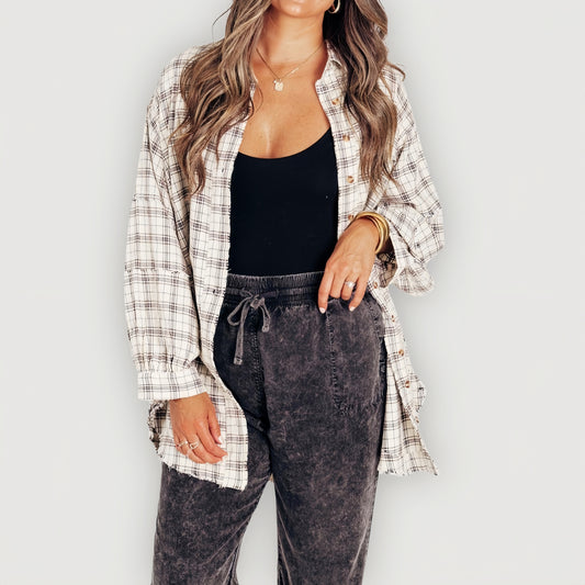 Emily™ Klassisk rutig flanell