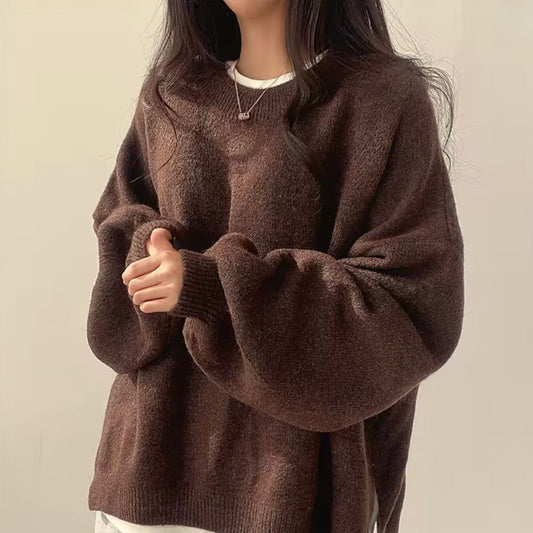 Natalie™ Vintage Nedhängande Tröja