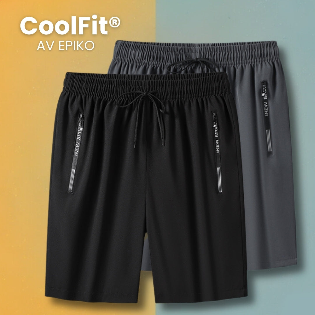 CoolFit® Snabbtorkande Unisex-shorts