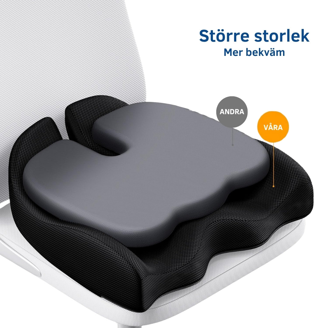 ComfortCush™ Den bekvämaste sittdynan