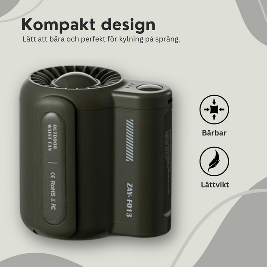 Coolix® Clip-on bärbar luftkylare