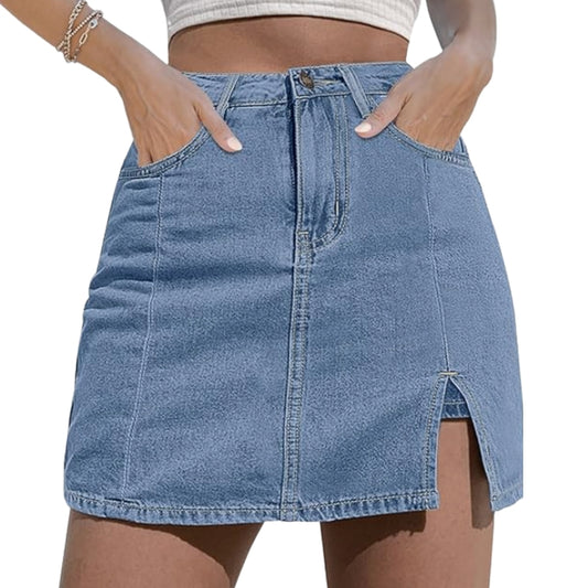 Snatched™ jeansskort