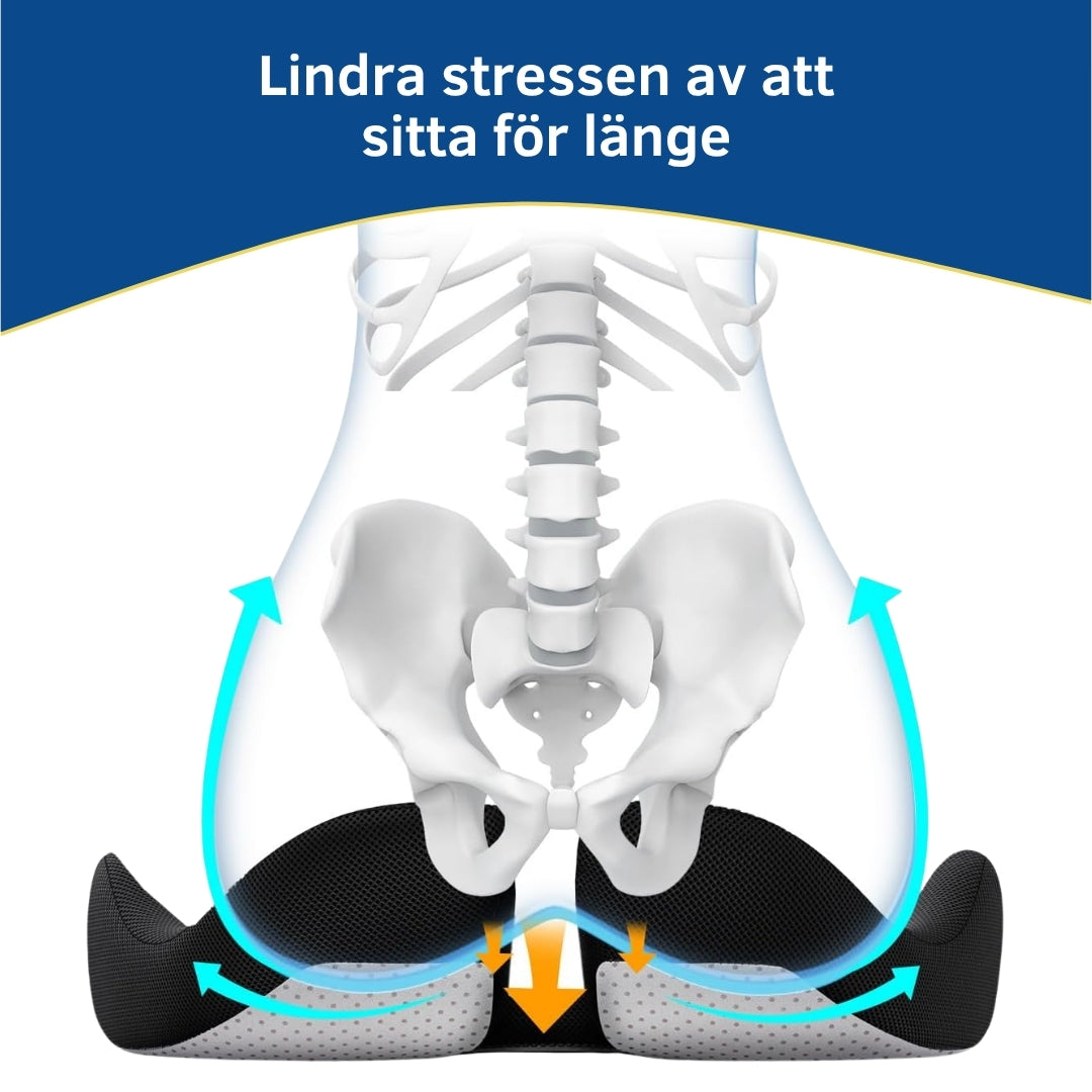 ComfortCush™ Den bekvämaste sittdynan