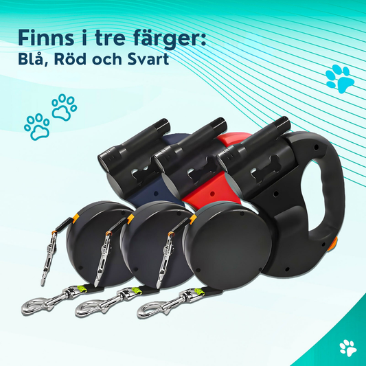 TangleFree® Dubbelt hundkoppel