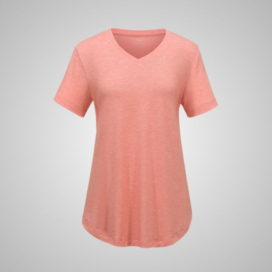 Callie™ Somrig T-shirt med V-ringning