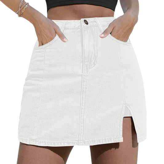 Snatched™ jeansskort