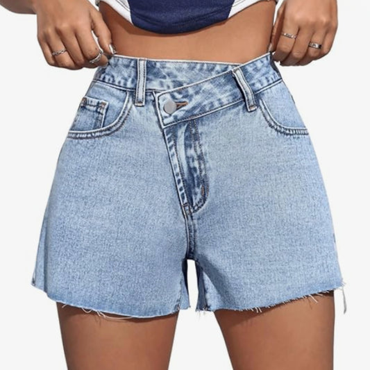Maia™ Crossover-jeansshorts