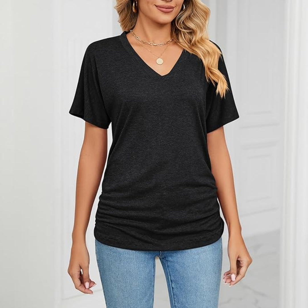 Nora™ V-ringad T-shirt