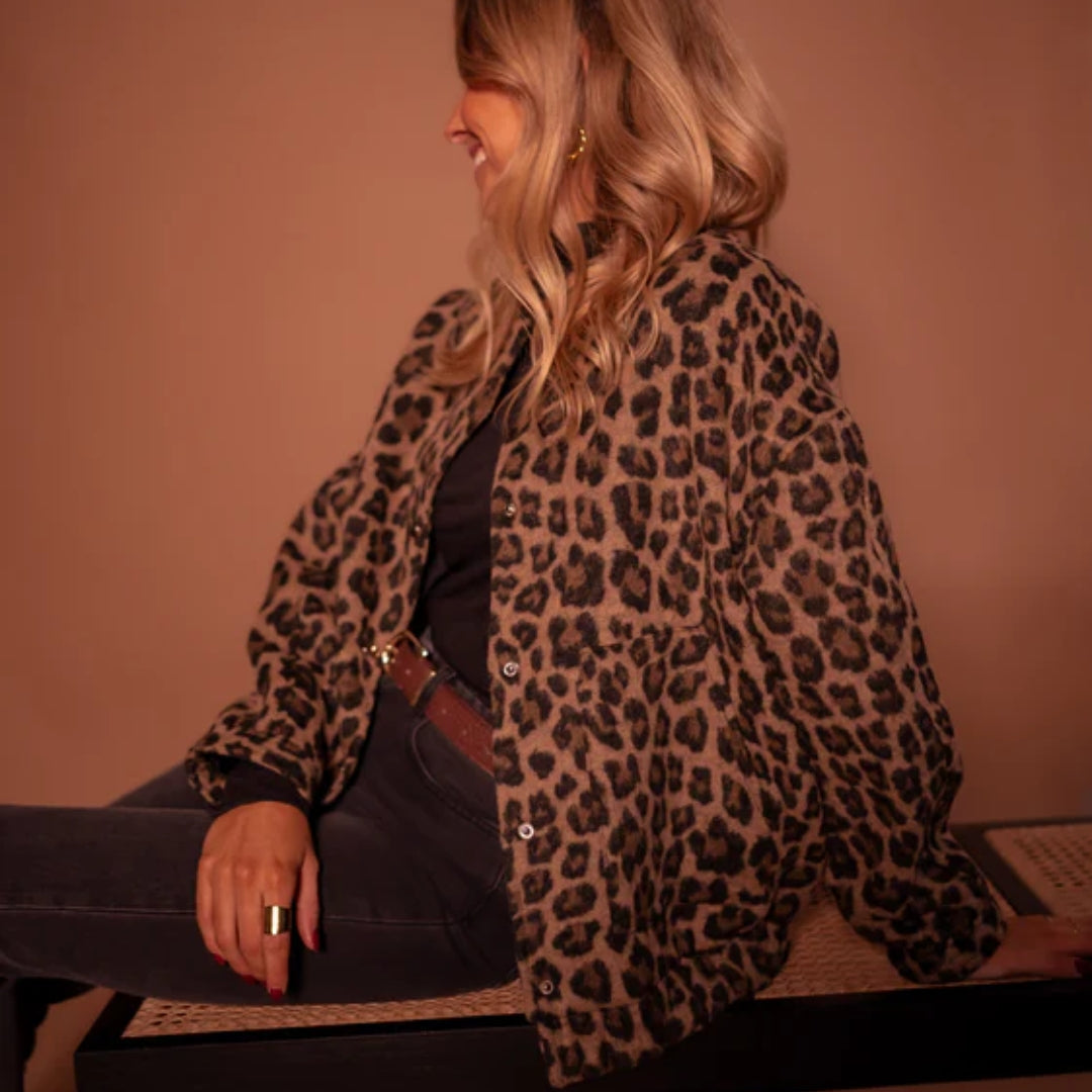 Leoné™ Leopard Bomberjacka
