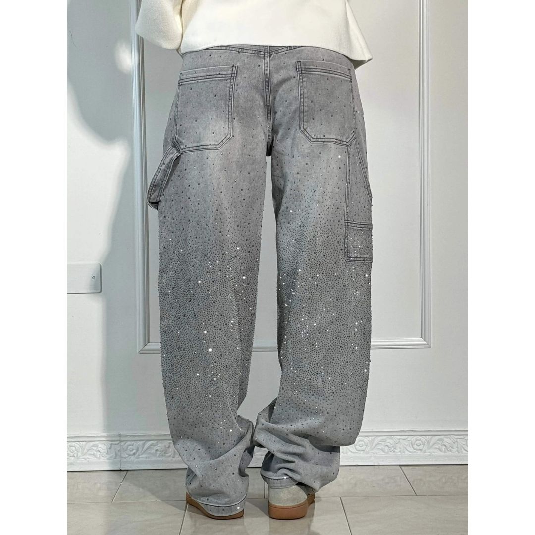 Lustre™ jeans med vida ben för kvinnor