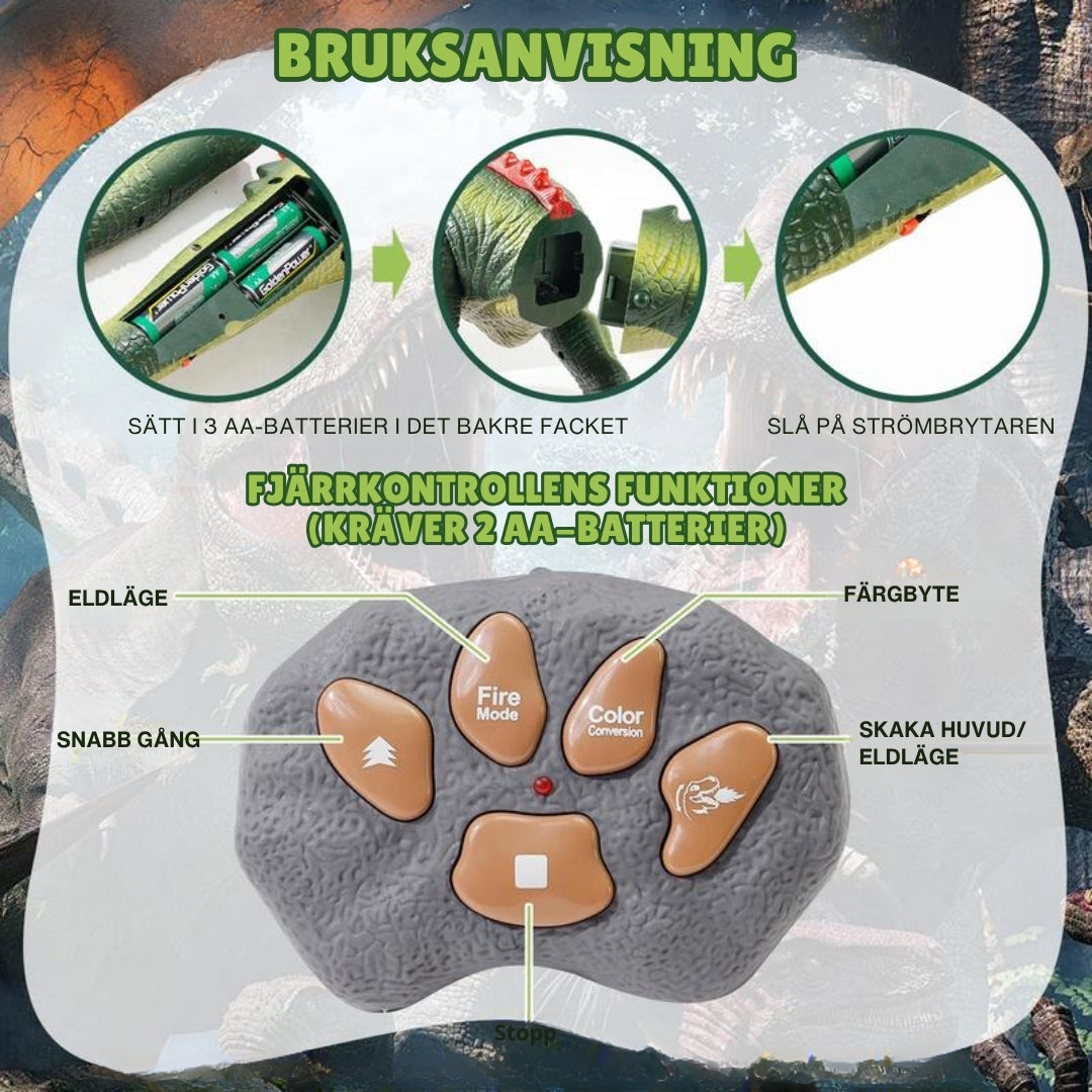 T-Roar™ Eldsprutande T-Rex