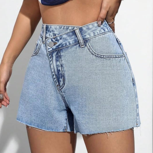 Maia™ Crossover-jeansshorts