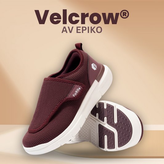 Velcrow® Ergonomiska och diabetesvänliga skor
