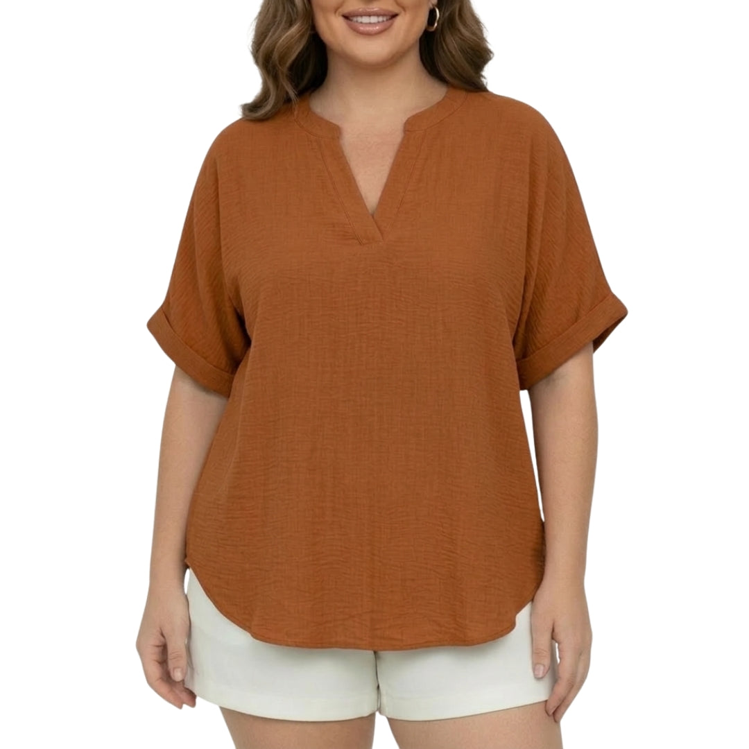 Daphne™ V-ringad Komfortblus