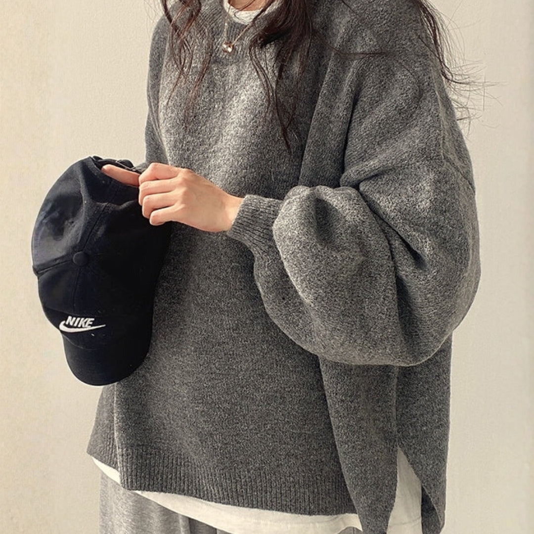 Natalie™ Vintage Nedhängande Tröja