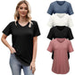 Callie™ Somrig T-shirt med V-ringning