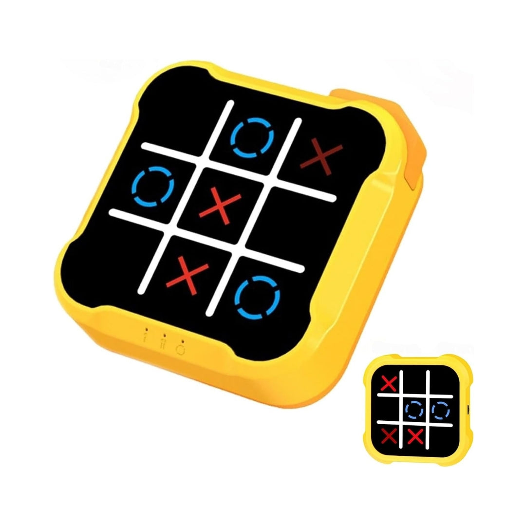 GameBolt™ 4-i-1 Handhållen Tre-i-Rad-Leksak