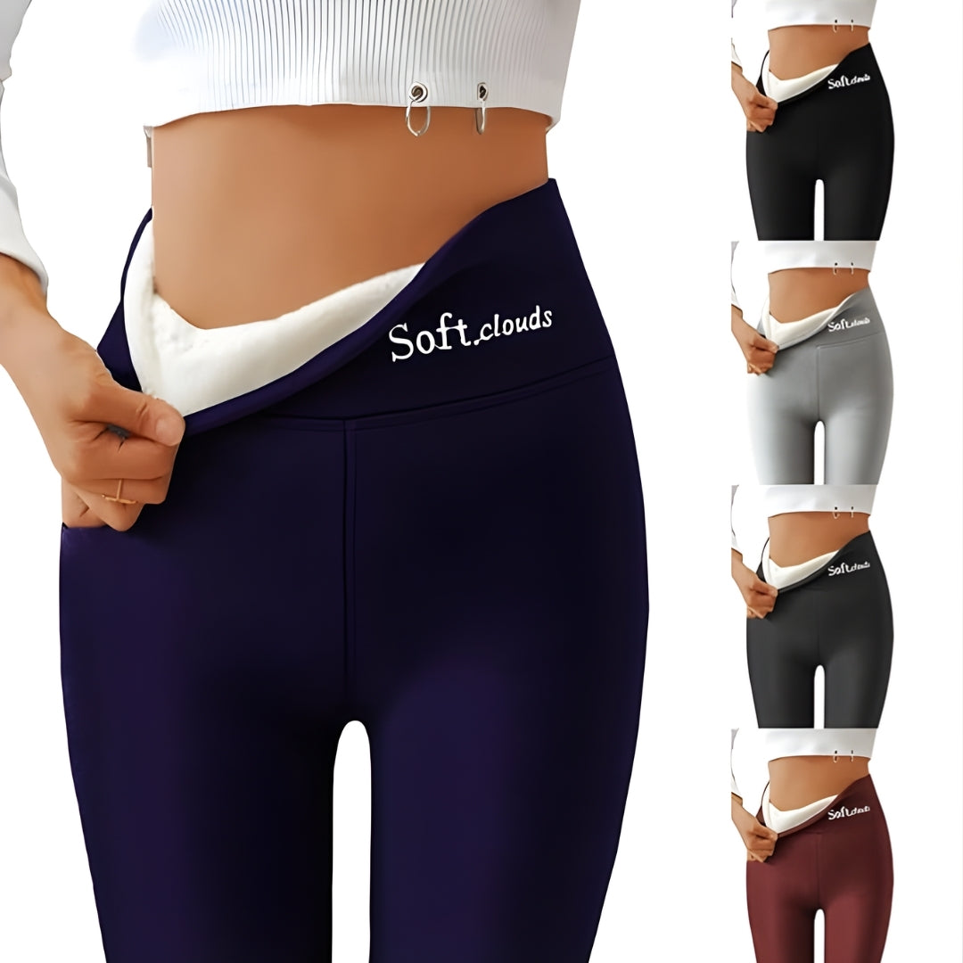 SoftClouds™ Fleecefodrade Termoleggings