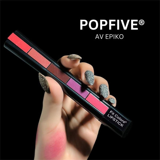 PopFive® 5 i 1 Matt Läppstift
