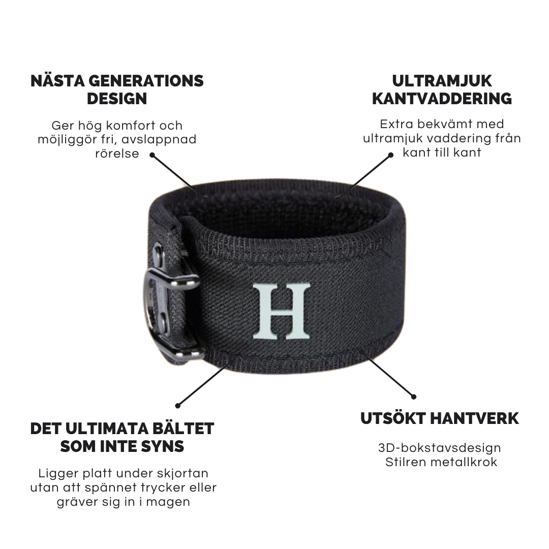 BuckleLess™ Taktiskt Elastiskt Bälte med Metallkrok