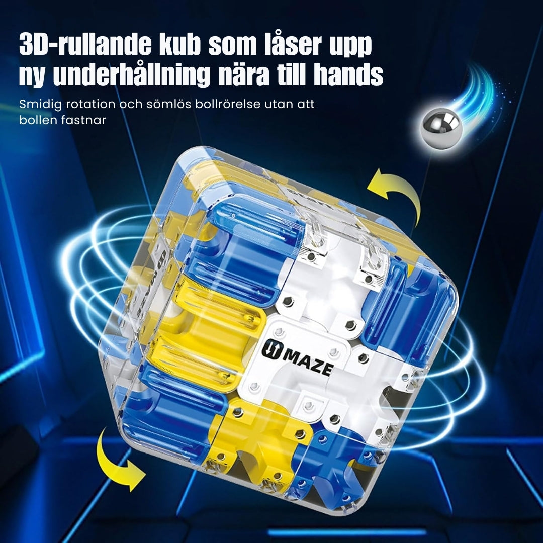 Mazetrix™ 3D-pussellabyrintkub