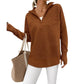 Cora™ Langermet Pullover med Kvartszip