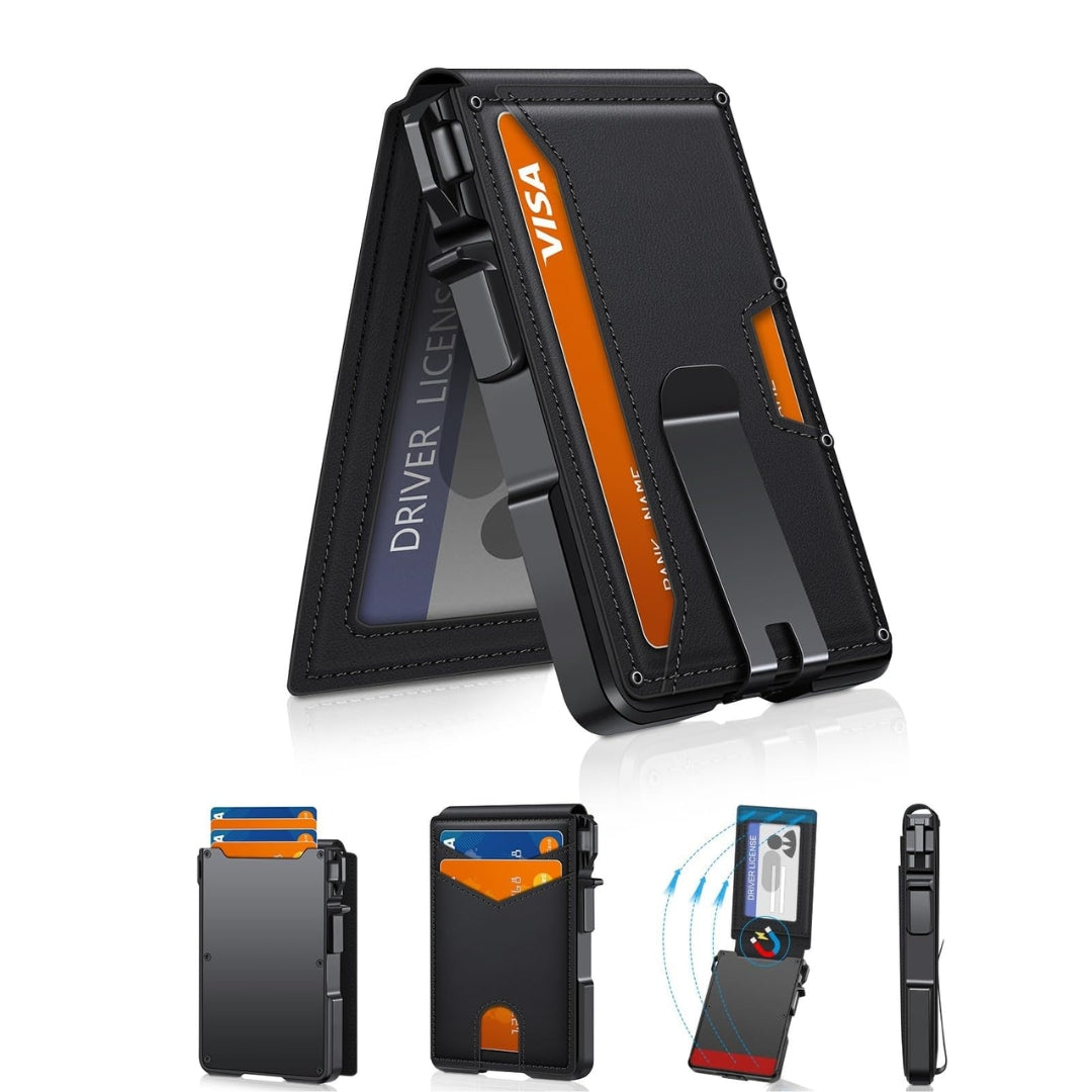 Ascend™ Ultratynn RFID-blokkerende lommebok