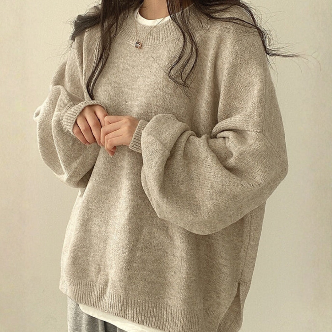 Natalie™ Vintage Nedhängande Tröja