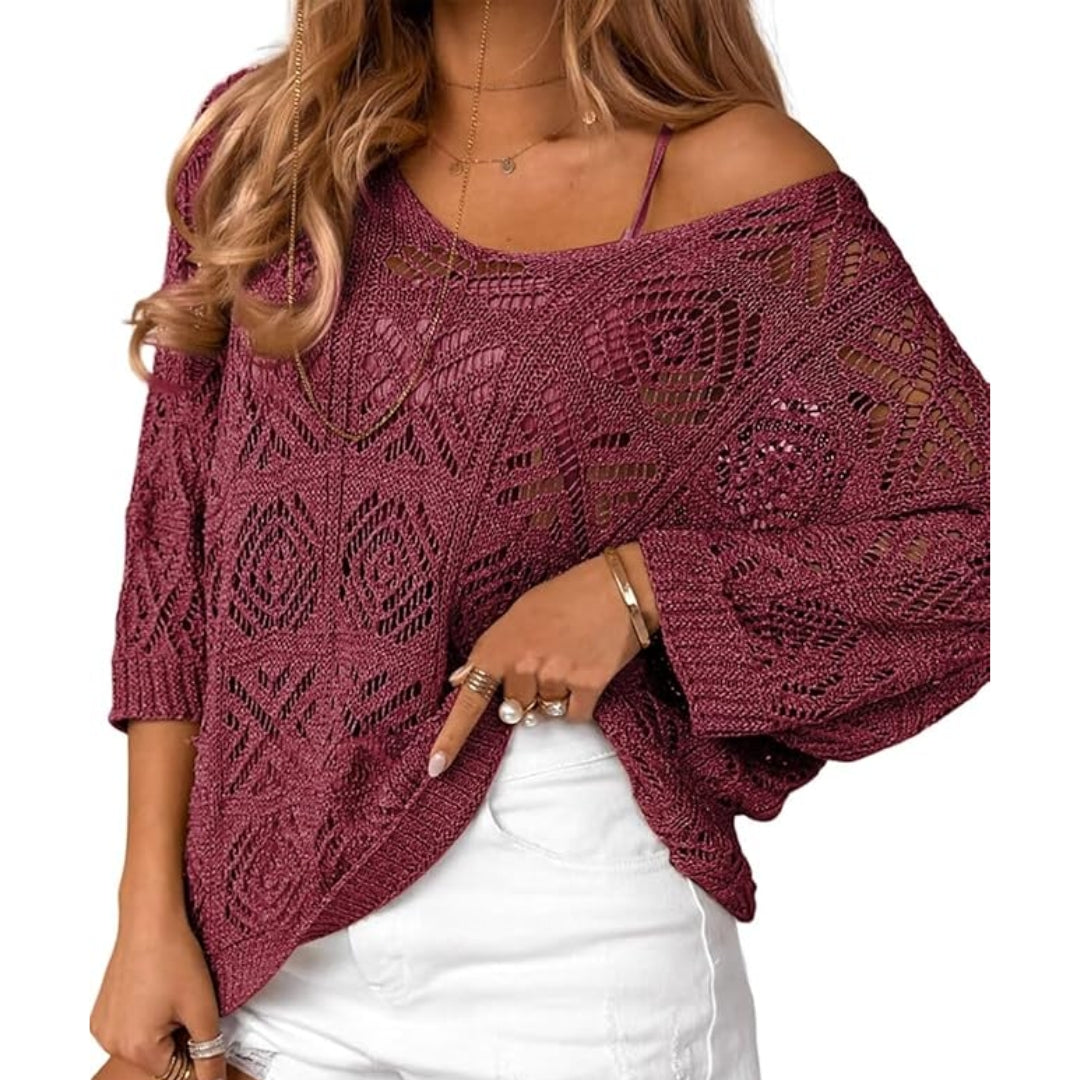 Madison™ Virkad överdragströja