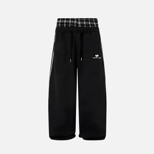 Knox™ Dubbelmidjade Baggy Träningsbyxor