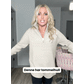 Cora™ Langermet Pullover med Kvartszip
