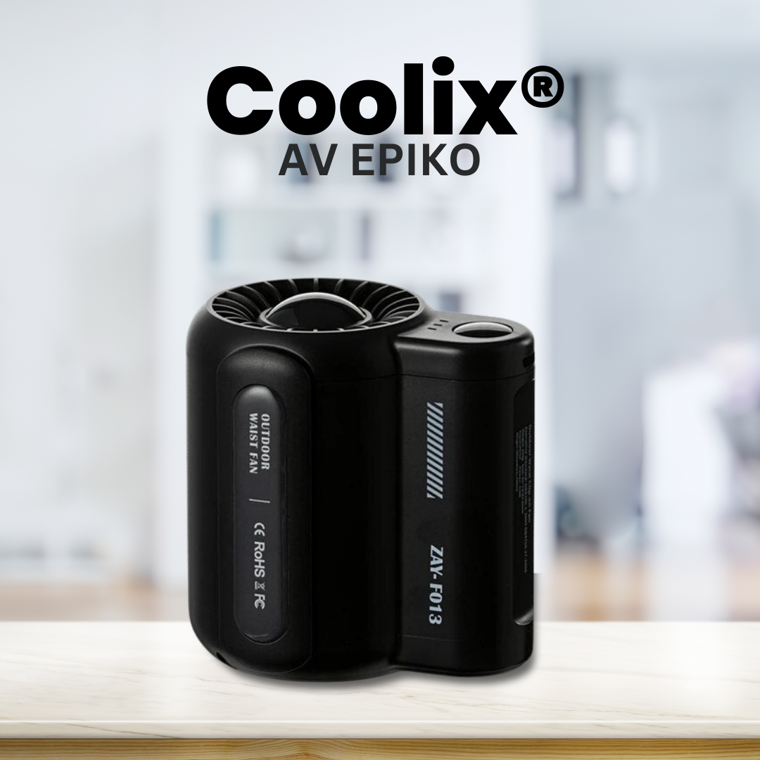 Coolix® Clip-on bärbar luftkylare – EPIKO